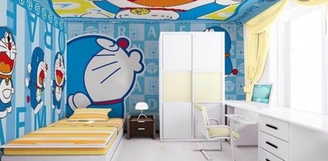 Desain Kamar Tidur Doraemon